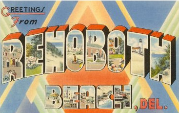 rehoboth postcard