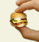 tiny burger
