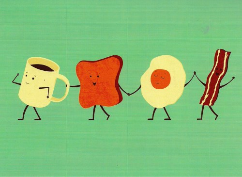 Breakfast line dancing