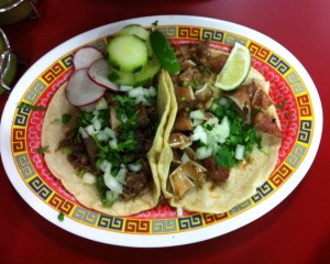 pig ear taco