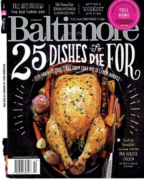 Baltimore Mag cover